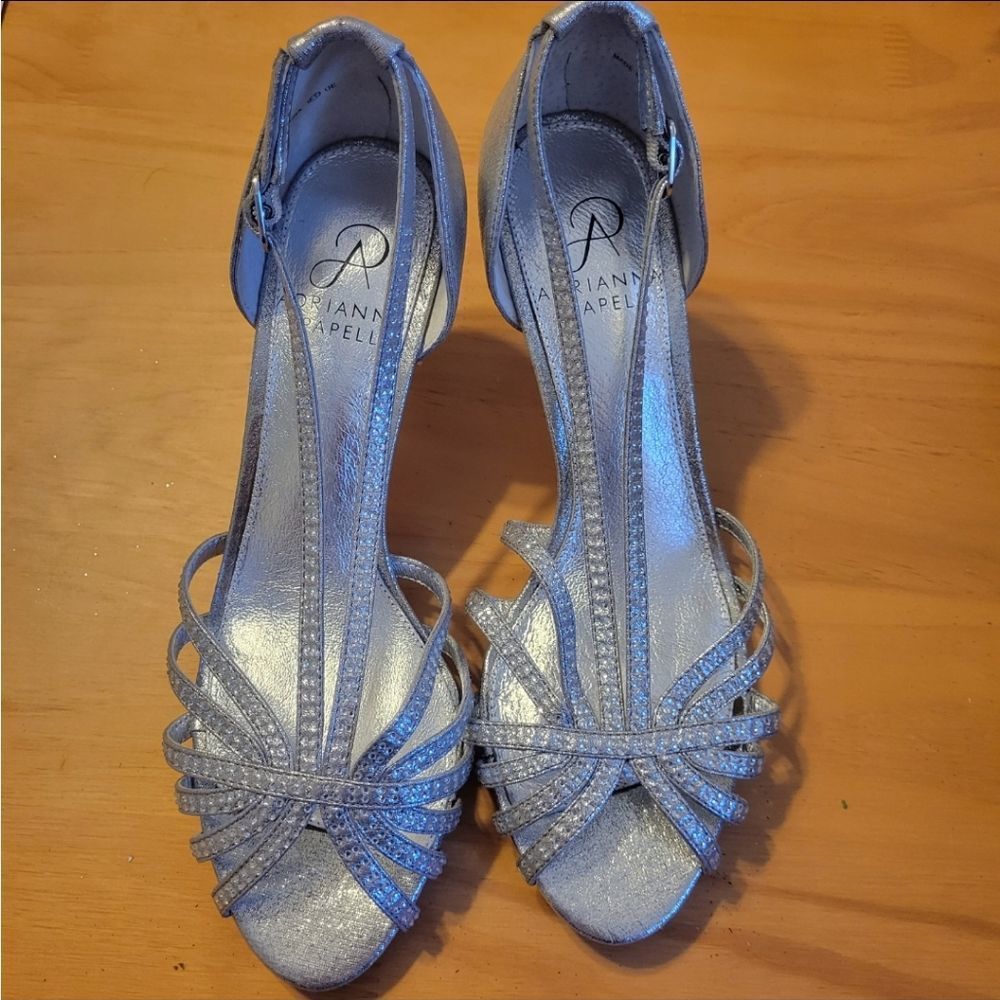 Arianna Papell Low Heel size 6.5 formal bridal prom